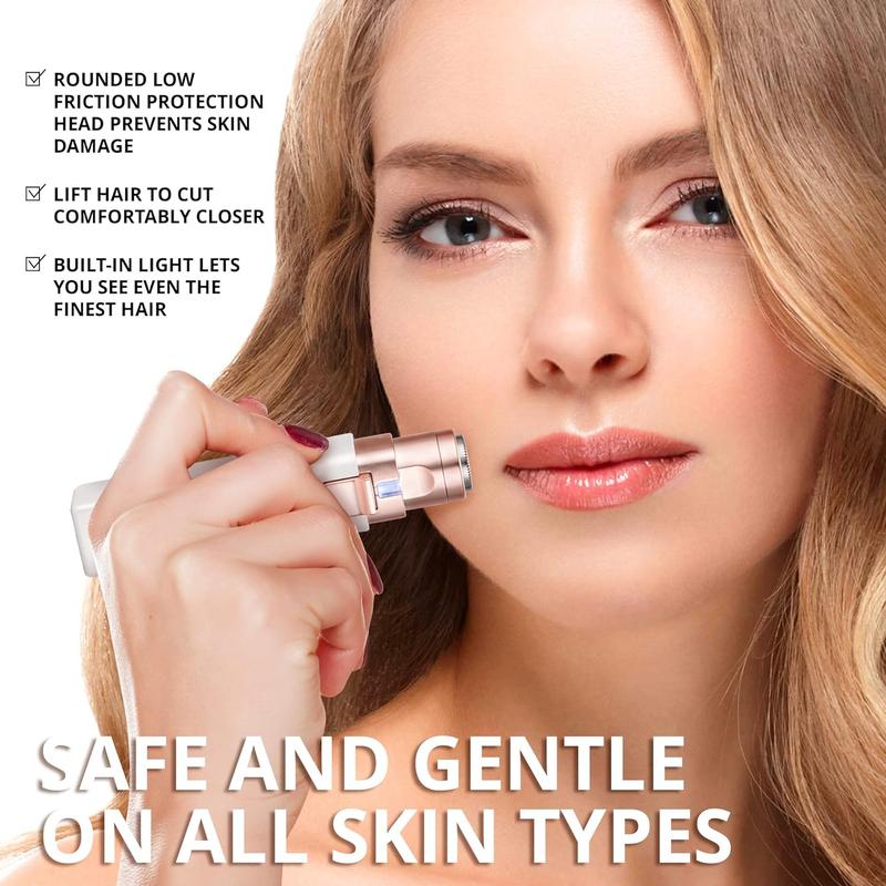 🔥🎁 Final Day Sale 2-in-1 Women's Eyebrow and Facial Hair Removal Device - Image 3