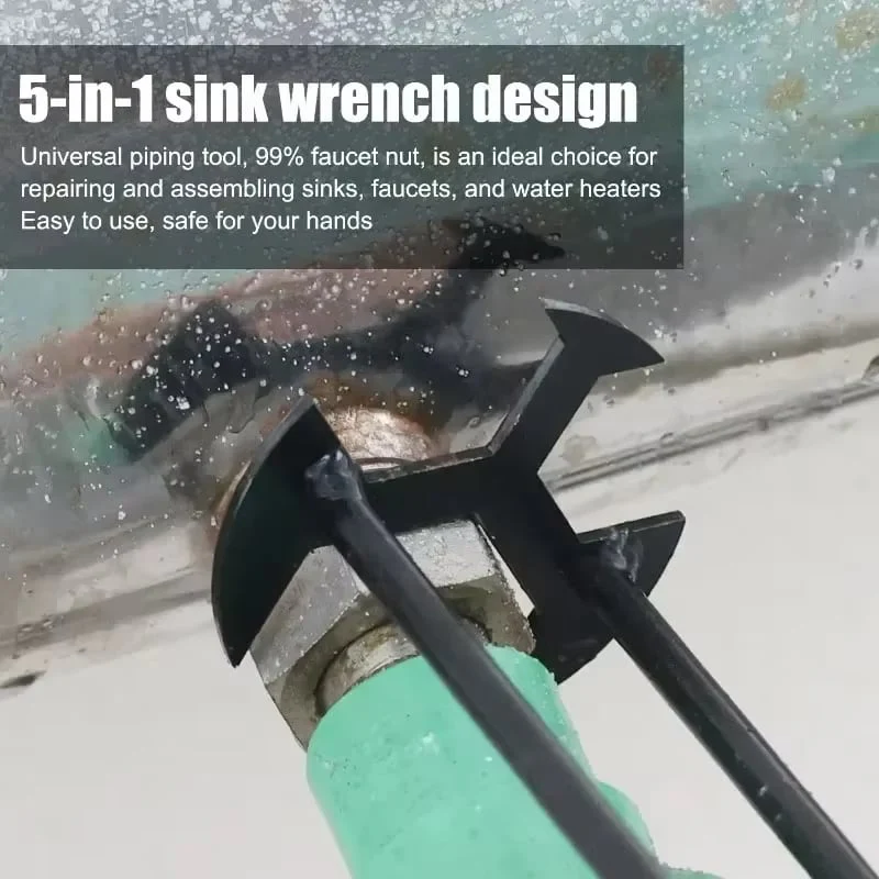 🔥2026 hot sale 🔥🔧Multifunctional Sink Wrench - Image 4