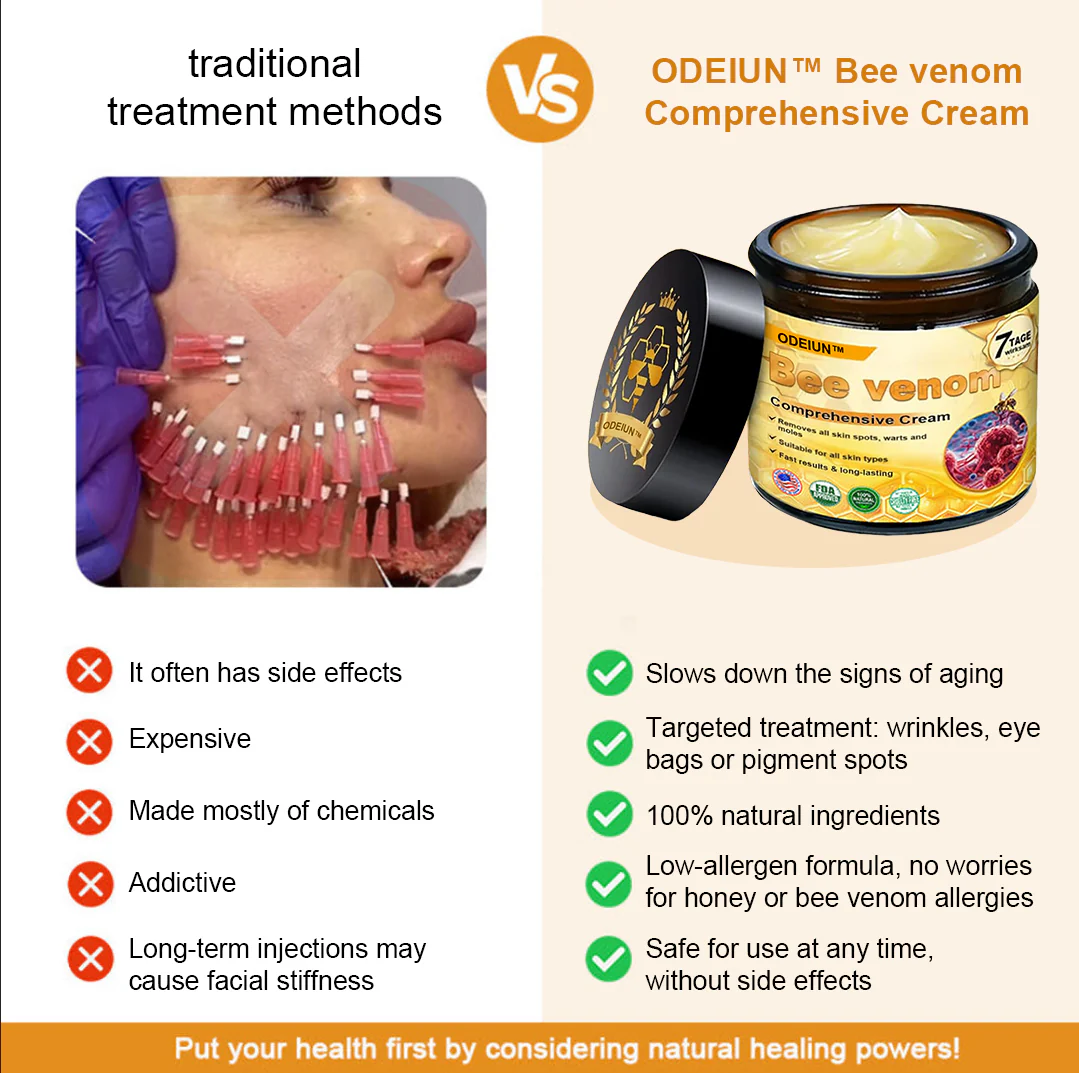 Made and Shipped from USA ✨ ODEIUN™ Bee venom Comprehensive Cream 🔥 LAST DAY 80% OFF 💎💎 - Image 7