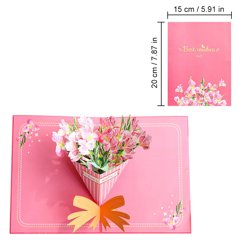 💐 Pop-Up Wildflower Valentine’s Card - Image 19