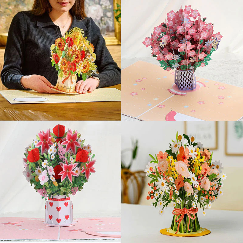 💐 Pop-Up Wildflower Valentine’s Card - Image 7