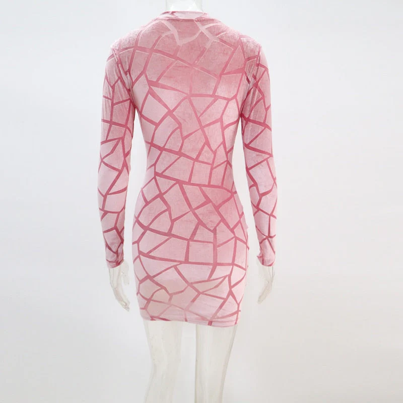 Zipped Mini Dress - Image 10