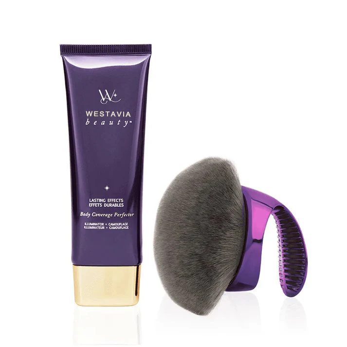 ✨ Flawless Skin Now 💖: Waterproof Body Camouflage & Brush 🪄🖌️ — 60% OFF 🔥⏳