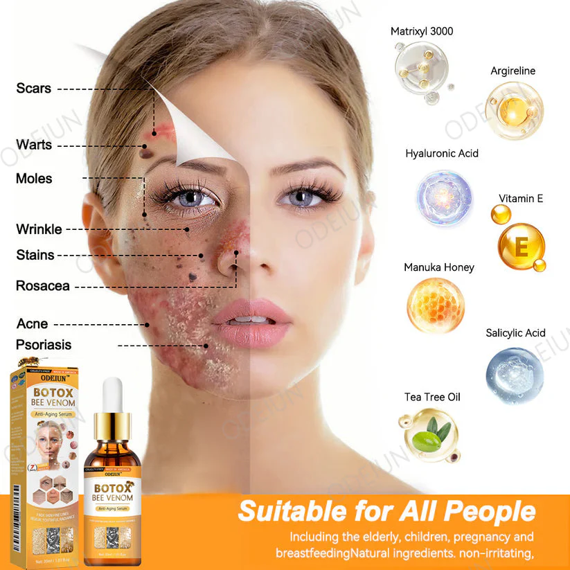 đFlash Sale - ODEIUN⢠BOTOX Bee Venom Anti-Aging Serum - Suitable for all skin typesđđ - Image 10