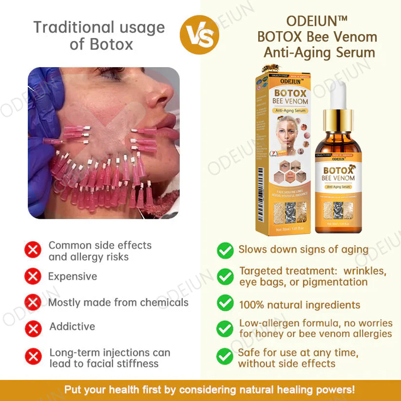 đFlash Sale - ODEIUN⢠BOTOX Bee Venom Anti-Aging Serum - Suitable for all skin typesđđ - Image 4