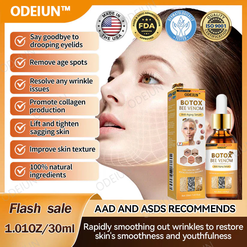 đFlash Sale - ODEIUN⢠BOTOX Bee Venom Anti-Aging Serum - Suitable for all skin typesđđ - Image 7