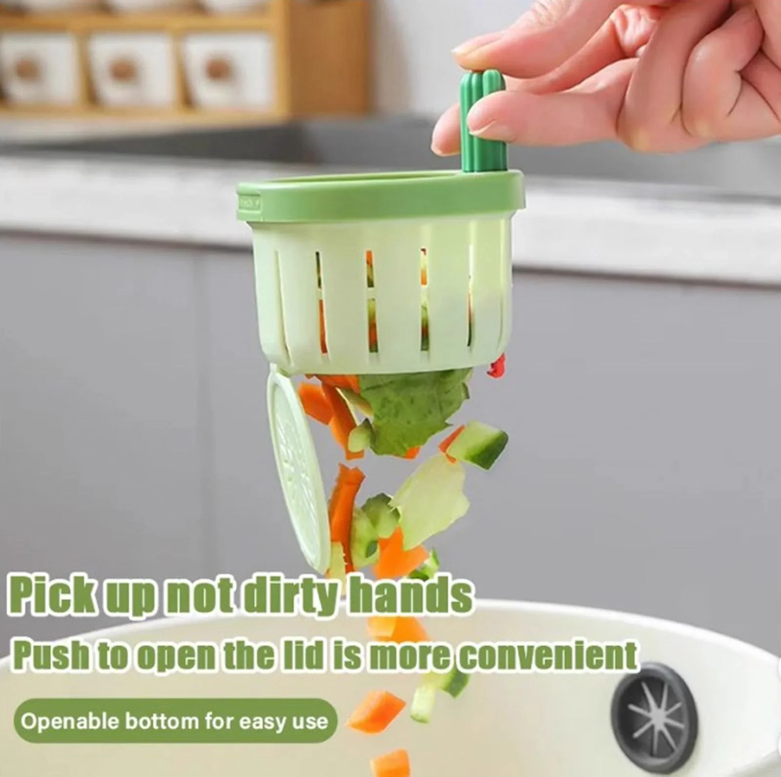🍽️Cactus Kitchen Automatic Dumping Sink Filter - Image 3