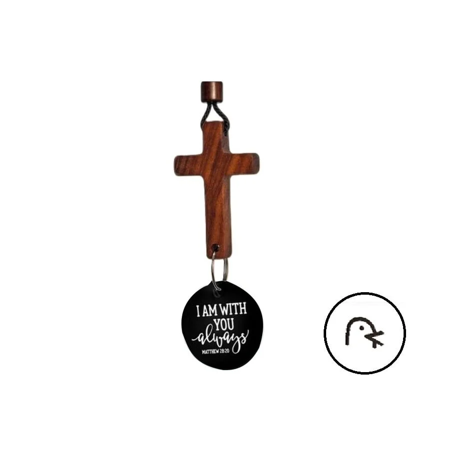 ✝️Bible Verse Car Rearview Hanging Cross Ornament - Tap for a Bible Verse Every Day - Image 6
