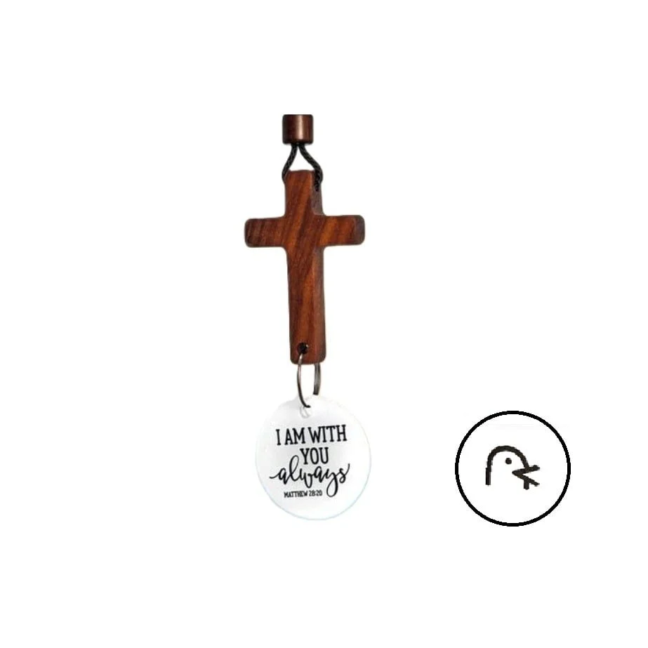 ✝️Bible Verse Car Rearview Hanging Cross Ornament - Tap for a Bible Verse Every Day - Image 7