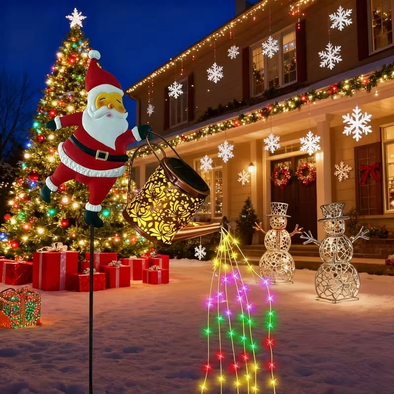 🎅Christmas Claus Solar Kettle Lights - Image 4