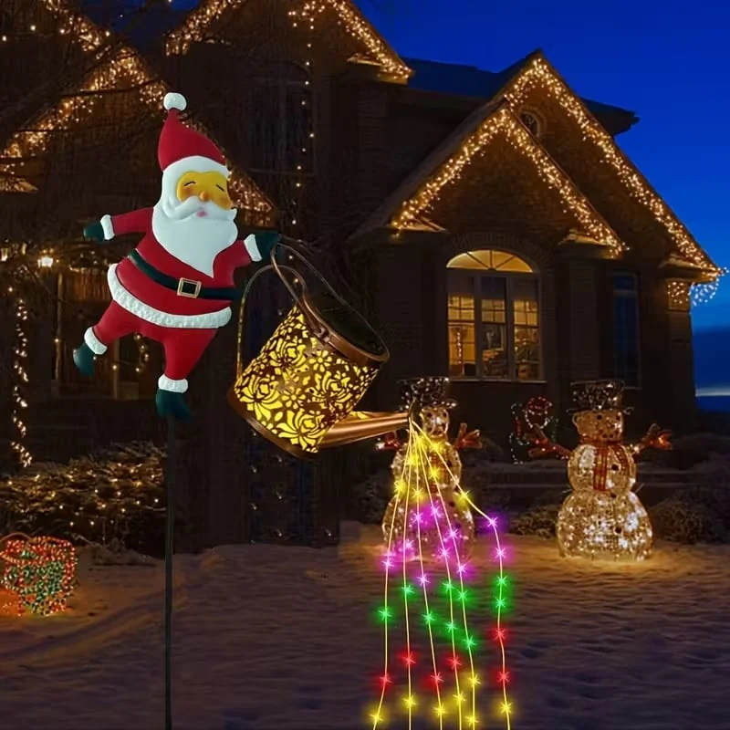 🎅Christmas Claus Solar Kettle Lights - Image 6