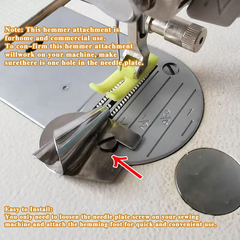 🎄Christmas-Sale 49%OFF - Sewing Rolled Hemmer Foot - Image 7