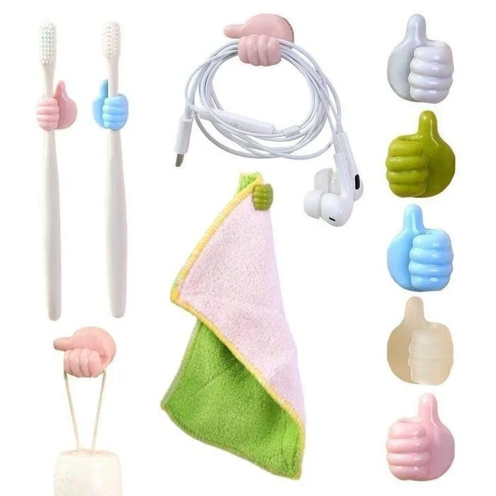 (🌲Early Christmas Sale - 49% OFF) Creative Thumbs Up Shape Wall Hook - Image 2