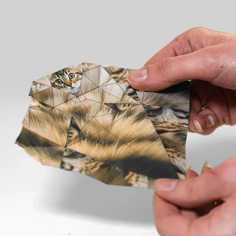 ✨Easy DIY Paper Cats Kit | Guided Lines & Instructions Included🎁Buy More Save More - Image 11