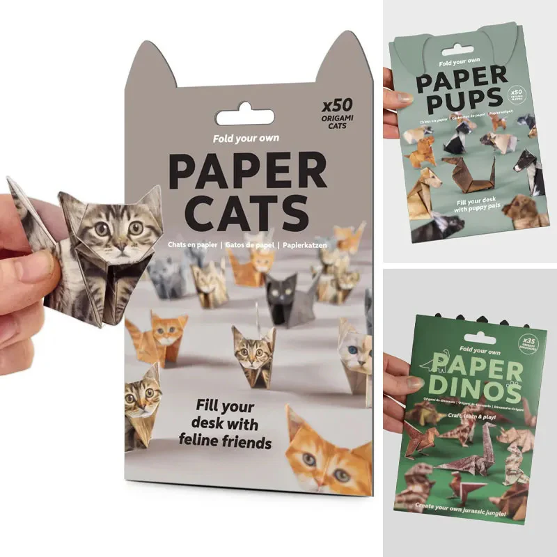✨Easy DIY Paper Cats Kit | Guided Lines & Instructions Included🎁Buy More Save More - Image 24