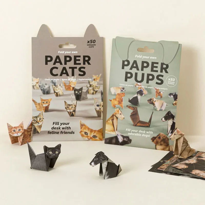 ✨Easy DIY Paper Cats Kit | Guided Lines & Instructions Included🎁Buy More Save More - Image 25