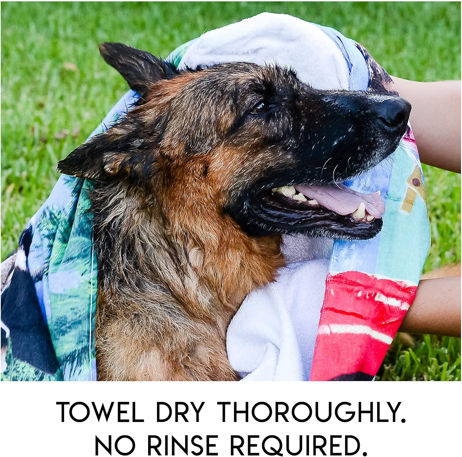 🔥Rinse-Free Dog Shampoo Mitts – Hypoallergenic Pet Bath Wipes, 6 Packs - Image 2