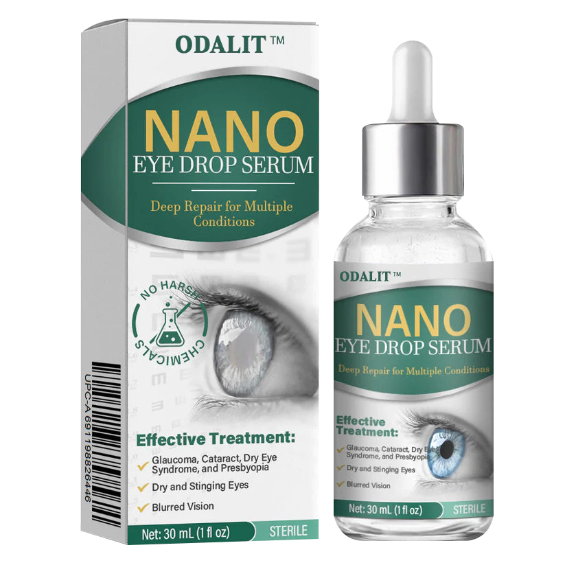 Made and Shipped from USA 💎💧ODALIT™ OptiFusion Nano Eye Drops Serum🔥 LAST DAY 80% OFF 💎