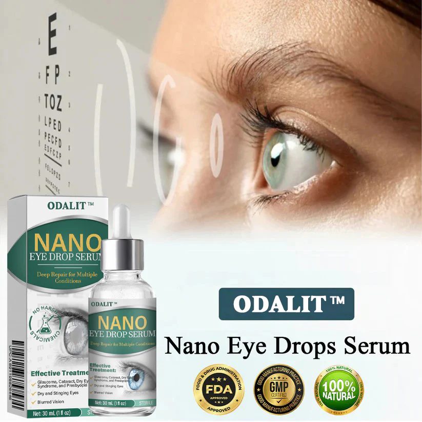 Made and Shipped from USA 💎💧ODALIT™ OptiFusion Nano Eye Drops Serum🔥 LAST DAY 80% OFF 💎 - Image 2