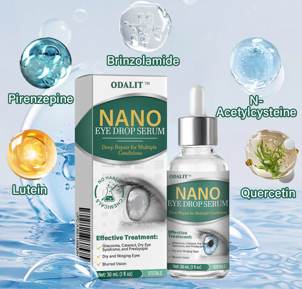 Made and Shipped from USA 💎💧ODALIT™ OptiFusion Nano Eye Drops Serum🔥 LAST DAY 80% OFF 💎 - Image 9