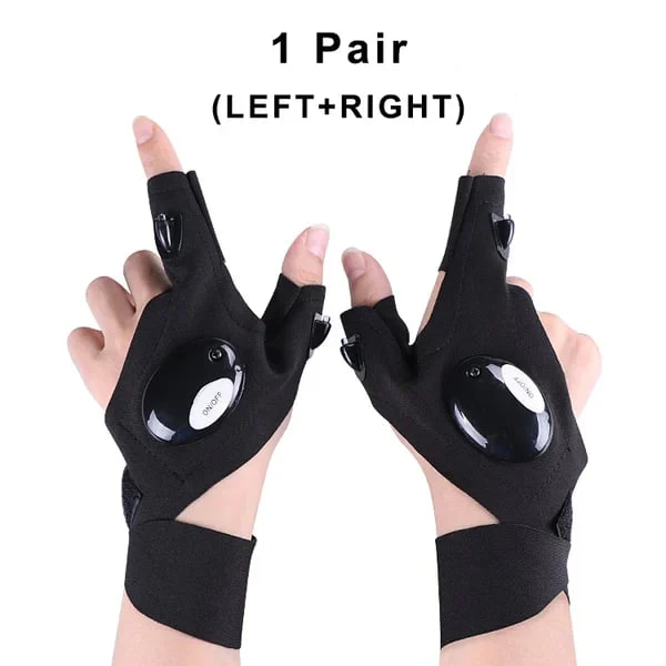 🎄Christmas Sales 49% OFF - 🔥🔥Hands-Free LED Half Finger Gloves - Image 22