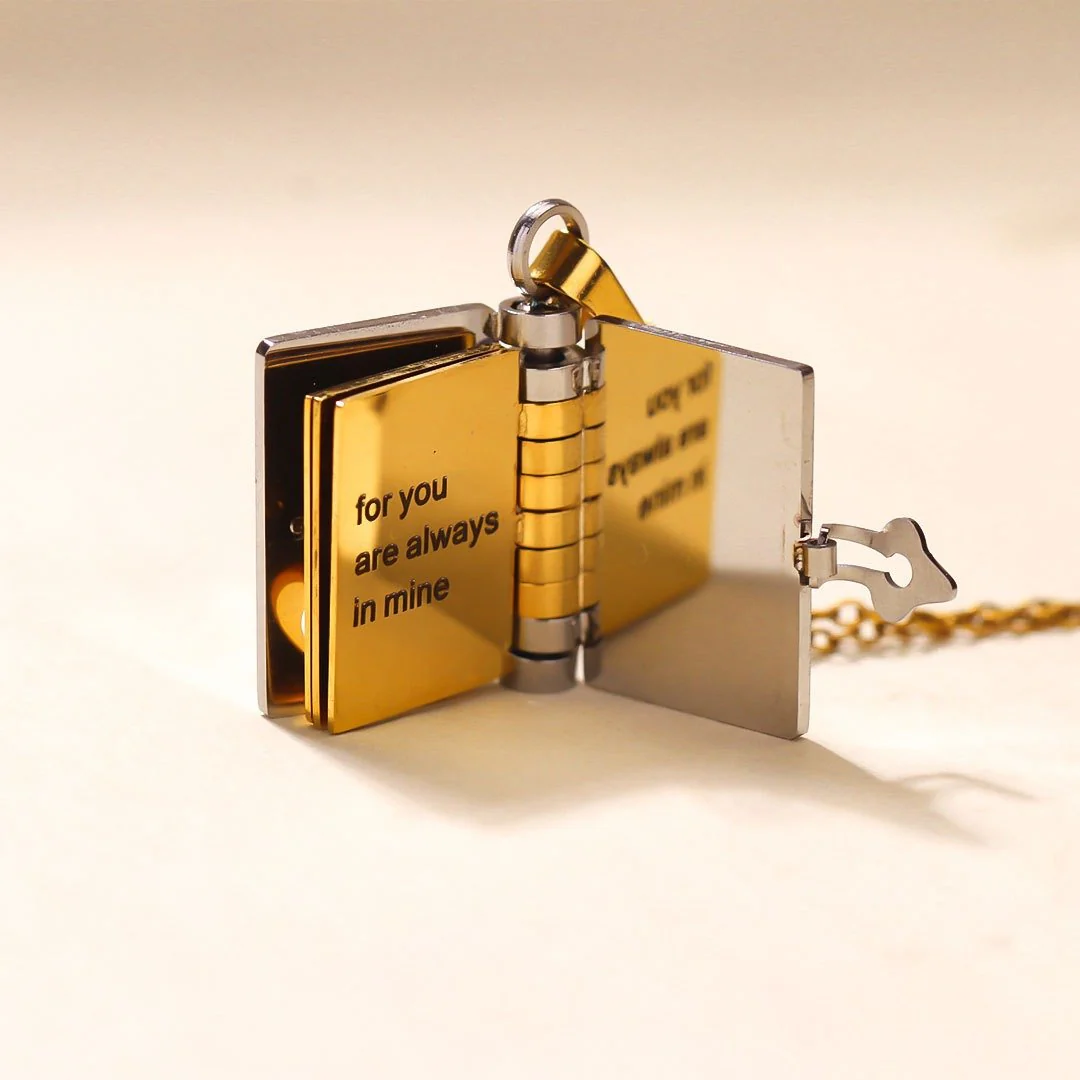 🎁For Granddaughter - The Most Beautiful Chapter Book Necklace - Image 9