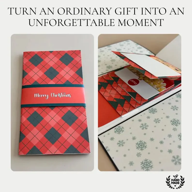 🎁LAST DAY 50% OFF - 🎂✨ Handmade Waterfall Gift Card Booklet💖 - Image 13