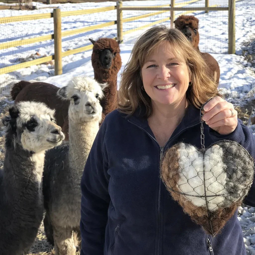 🕊️🎁 Final Day Sale-Handmade Alpaca Fiber Bird Nesting Heart - Image 7