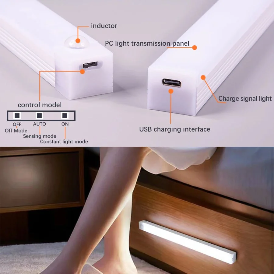 🔥NEW YEAR 49% OFF SALE💡 Punch-free Smart Sensor Magnetic Rechargeable LED Lights - Image 7