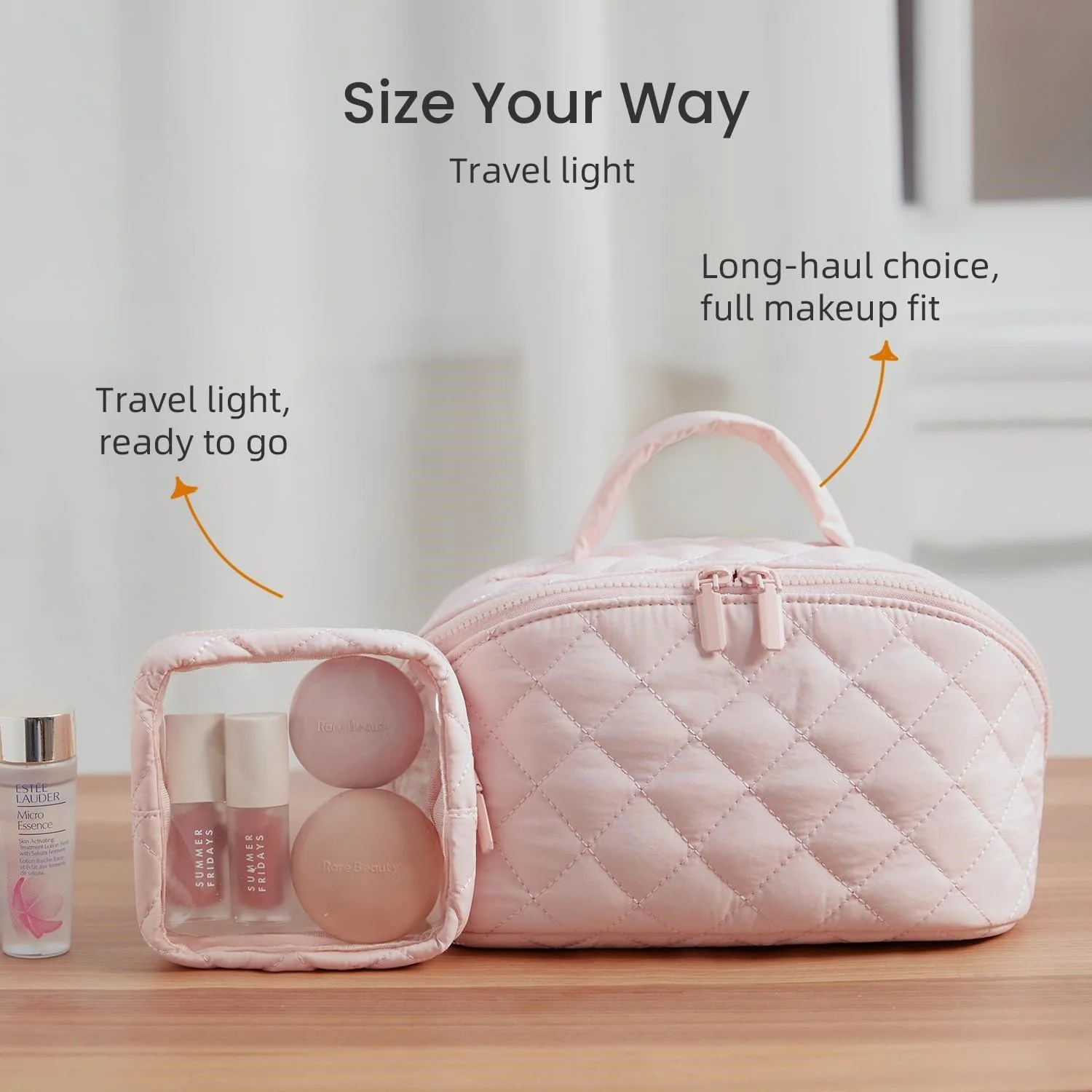 🎉🎉Travel Makeup Bag for Woman - Image 2