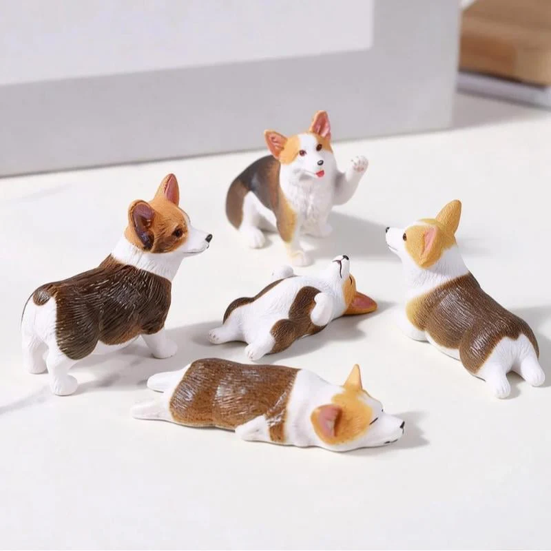 ⏰🔥LAST DAY 59% OFF - Hand-Painted Mini Cat Desk Figurines 😺 Set of 5 Cute Cartoon Kitty Companions - Image 13
