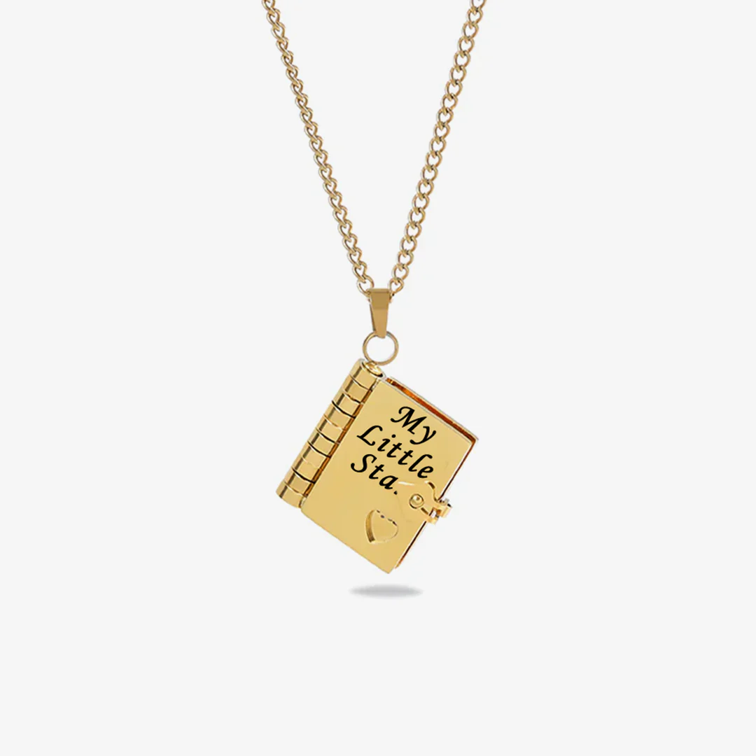 For Daughter/Son🌸 - My Little Star Book Necklace❤️