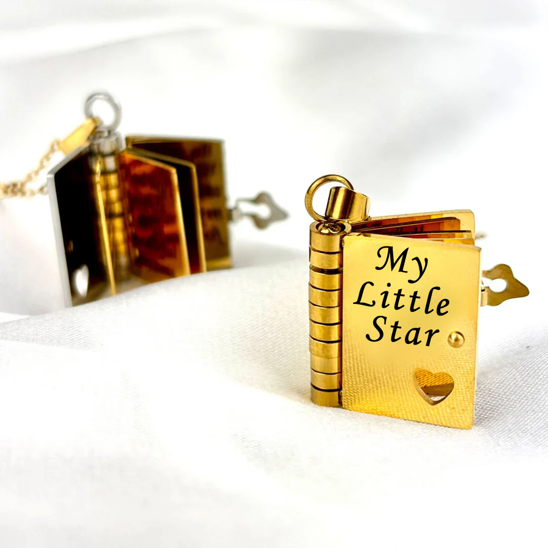 For Daughter/Son🌸 - My Little Star Book Necklace❤️ - Image 5