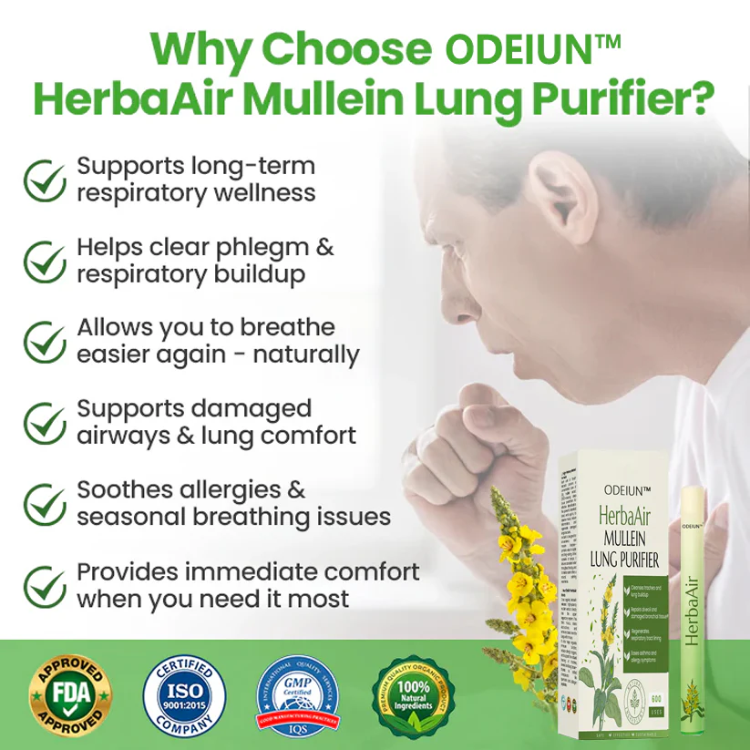 ODEIUN™ HerbaAir Mullein Lung Purifier - Image 3