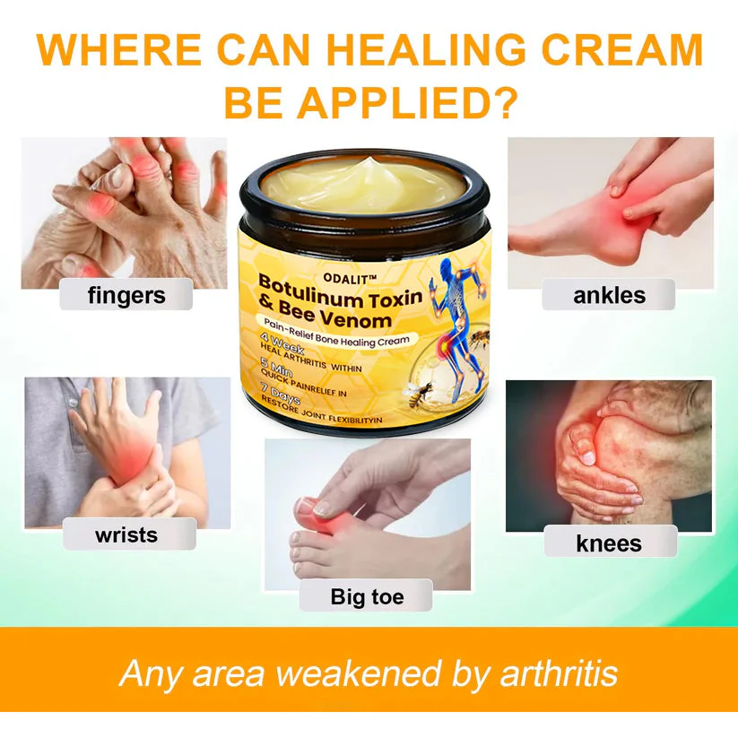 đFlash Sale - ODALIT⢠Botulinum Toxin & Bee Venom Pain-Relief Bone Healing Creamđđ - Image 14