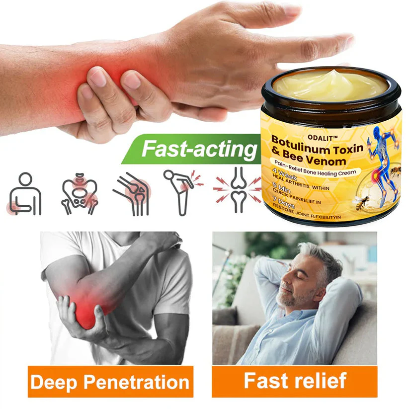 đFlash Sale - ODALIT⢠Botulinum Toxin & Bee Venom Pain-Relief Bone Healing Creamđđ - Image 5