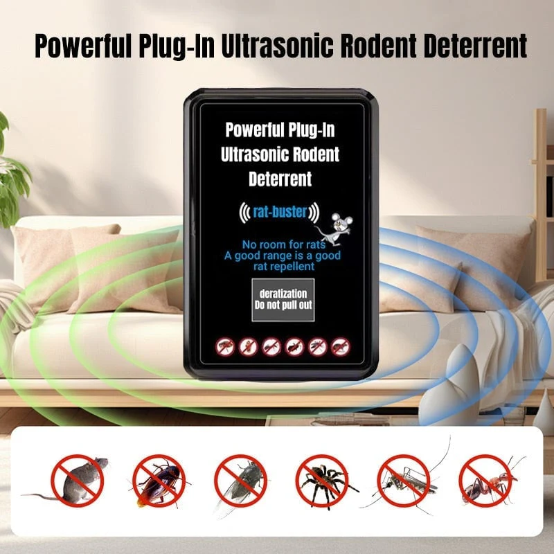 🔥HOT SALE🔥Powerful Plug-In Ultrasonic Rodent Deterrent - Image 2