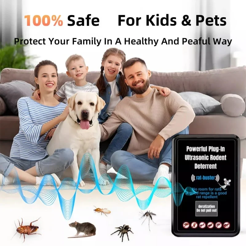 🔥HOT SALE🔥Powerful Plug-In Ultrasonic Rodent Deterrent - Image 7