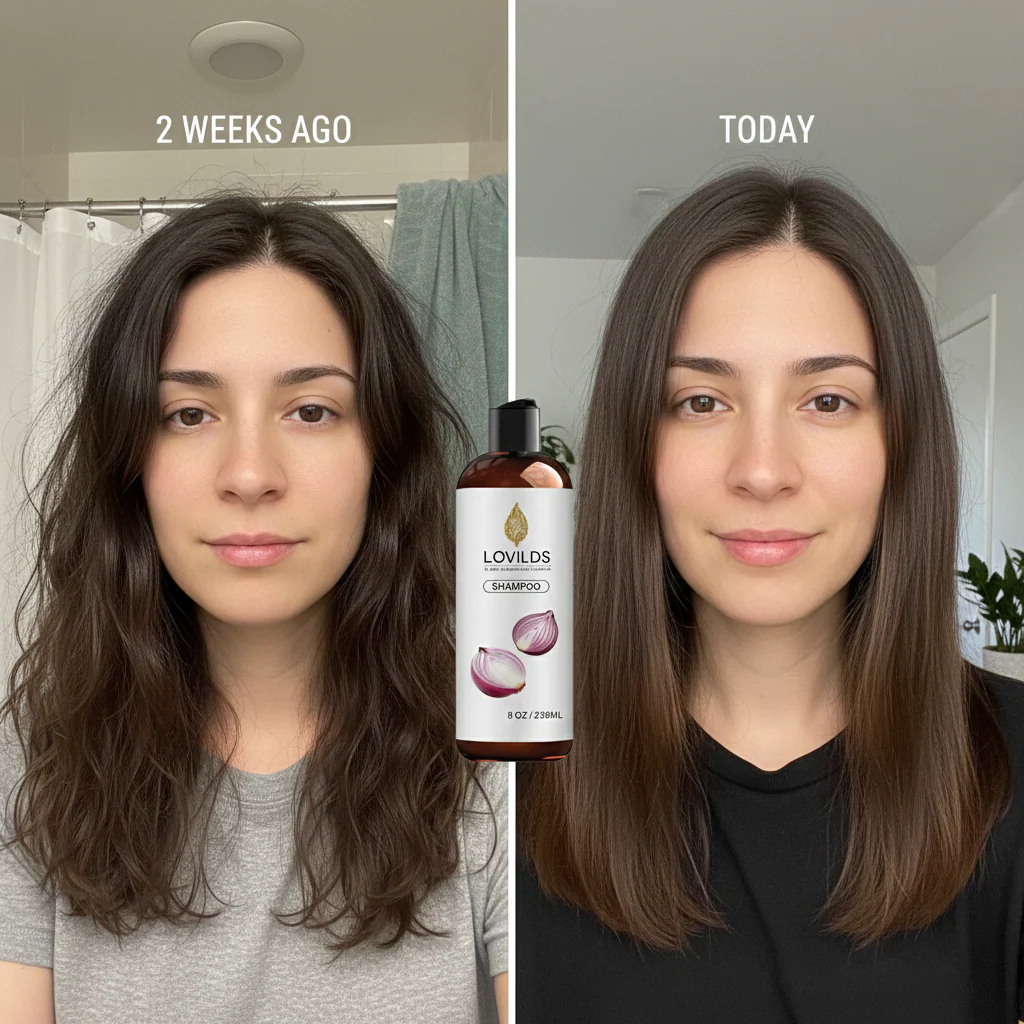 🌱 Regrow Your Hair Naturally —Onion Repair & Growth Shampoo - Image 3