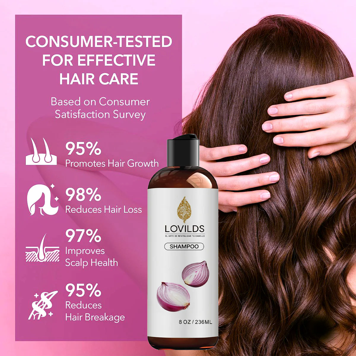 🌱 Regrow Your Hair Naturally —Onion Repair & Growth Shampoo - Image 5