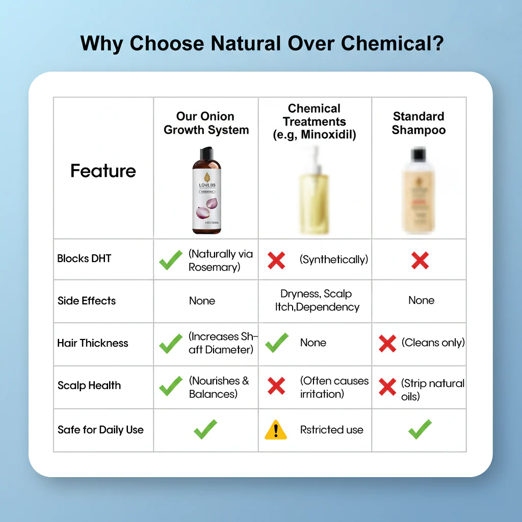 🌱 Regrow Your Hair Naturally —Onion Repair & Growth Shampoo - Image 7
