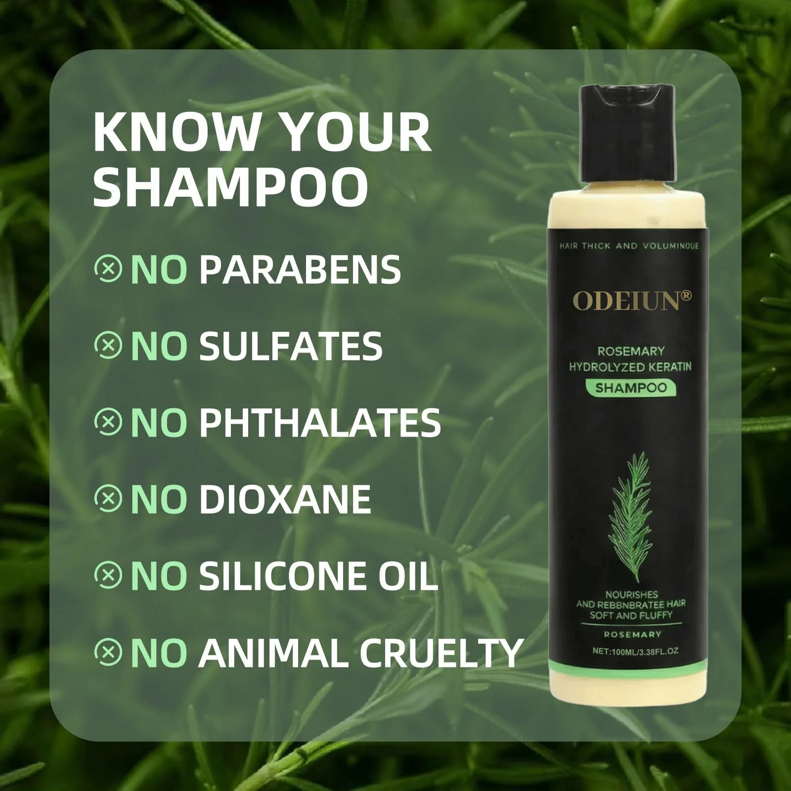 🌱 Organic Rosemary Hair Growth Shampoo - Image 13