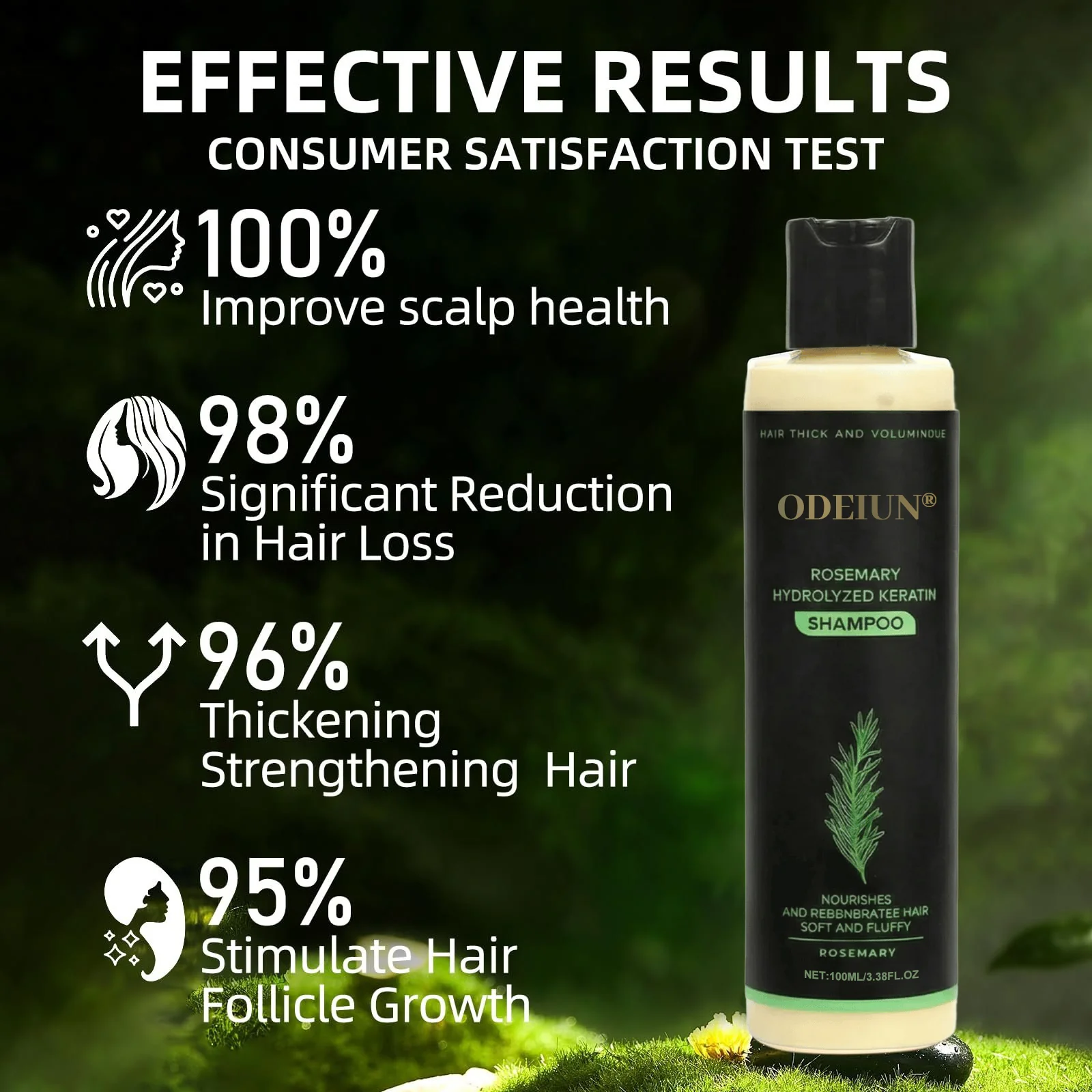 🌱 Organic Rosemary Hair Growth Shampoo - Image 2