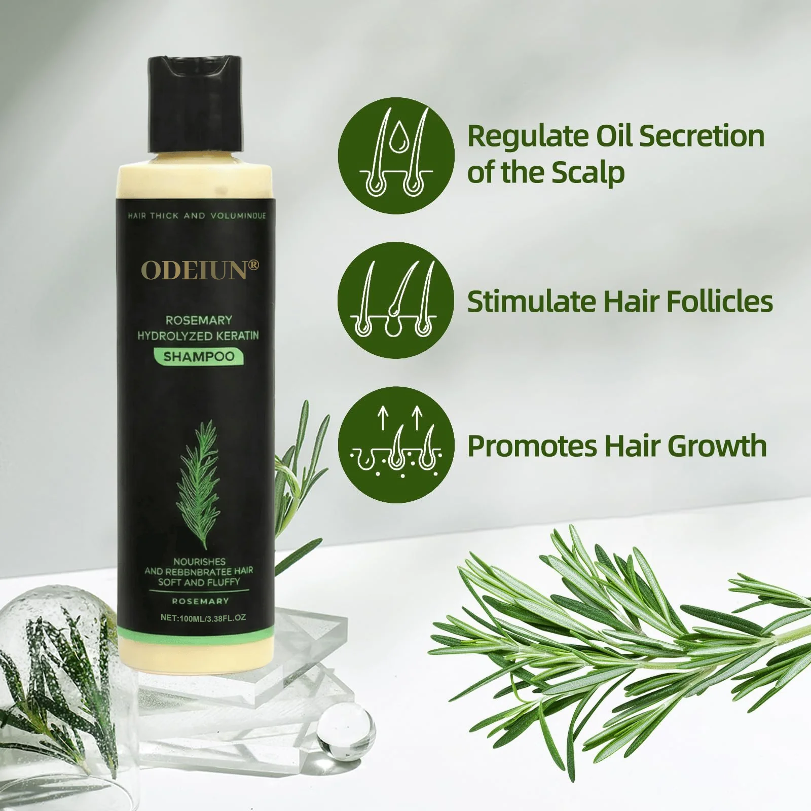 🌱 Organic Rosemary Hair Growth Shampoo - Image 9