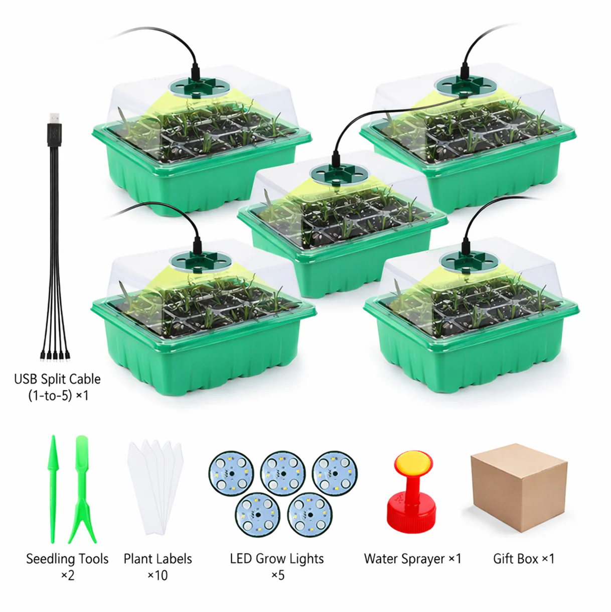 🌱 🎁 Final Day Sale-Adjustable Humidity Seed Starter Trays - Image 17