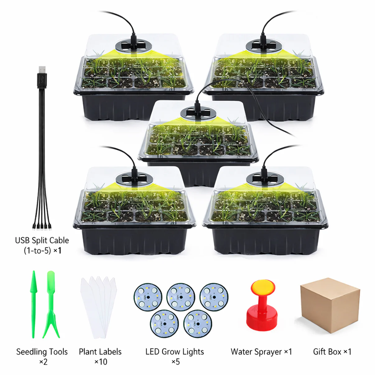 🌱 🎁 Final Day Sale-Adjustable Humidity Seed Starter Trays - Image 18