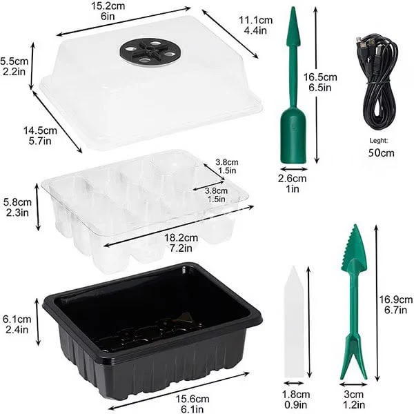 🌱 🎁 Final Day Sale-Adjustable Humidity Seed Starter Trays - Image 7