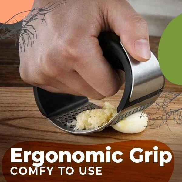 Best-Selling Garlic Presser 🧄Stainless Steel Presser for Every Kitchen - Image 3