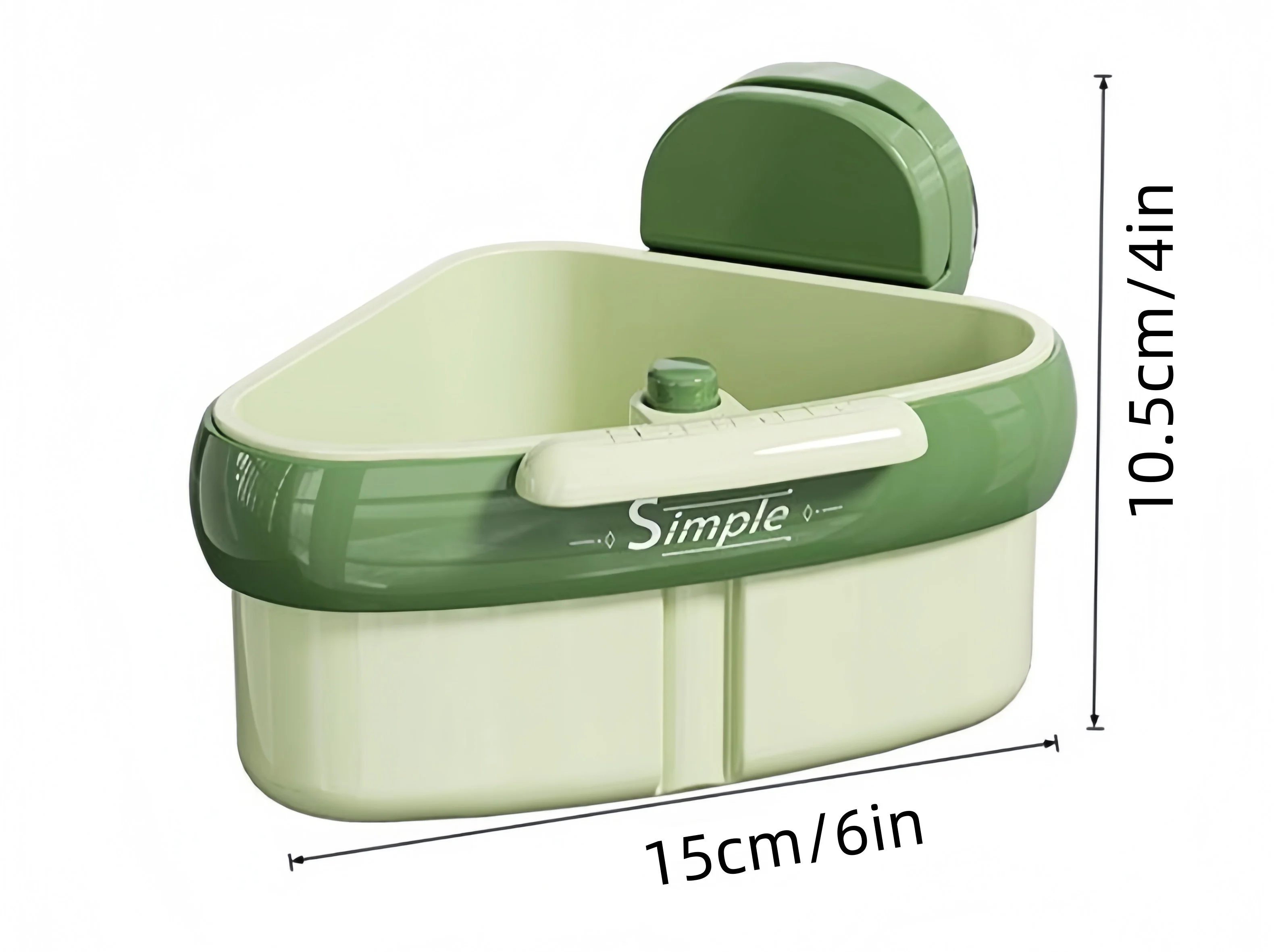 💧2025 New Release - Suction Cup Sink Corner Rack - Image 7