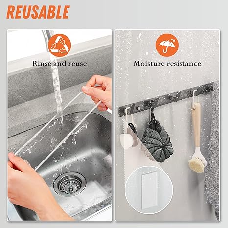 ✨⏰Final 6-hour Preferential Deal✨Extra Large Double Sided Tape , Clear & Tough Nano Tape, Multipurpose Mounting Tape - Image 4